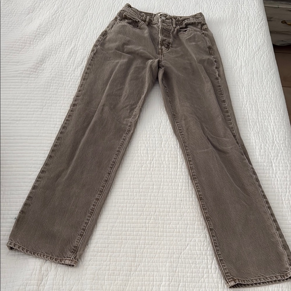 Casual Brown Pants